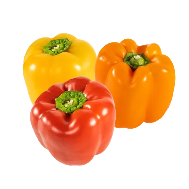 Tri Color Peppers